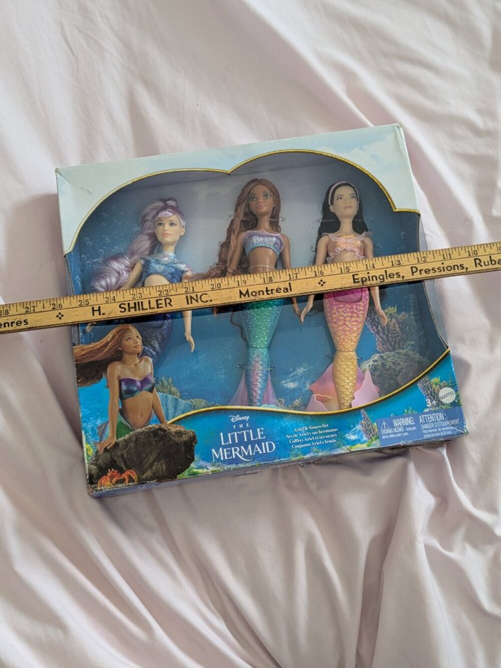 2023 Disney Little Mermaid Ariel & Sisters Set NIB - Picture 3 of 16